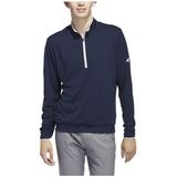 Adidas Core Lightweight Sweatshirt Met Halve Rits Blauw S Man