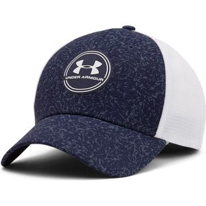 Under Armour Iso-Chill Driver Mesh Adj - Golfcap - Navy/White - One Size