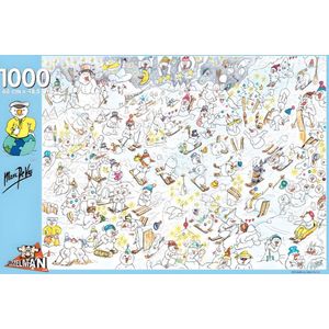 Puzzelman De Puzzelmansneeuwmannetjes - Marc De Vos (1000)