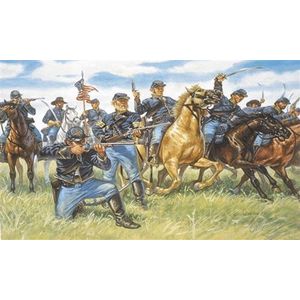 Italeri - Union Cavalry 1:72 (Ita6013s) - modelbouwsets, hobbybouwspeelgoed voor kinderen, modelverf en accessoires