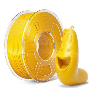 Mecpow High Speed PLA 3D-Printerfilament - 1 kg - 50-600 mm/s - 190-260 °C - Geel- 4 stuks