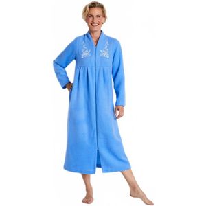 Toga met rits en borduursel