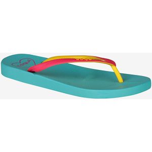 Women’s flip flops coqui kaja turquoise/lt. fuchsia 39