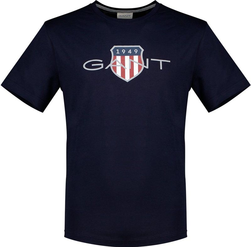 Gant - Archive Shield - T-shirt - Katoen - Regular Fit - Korte Mouwen - Man