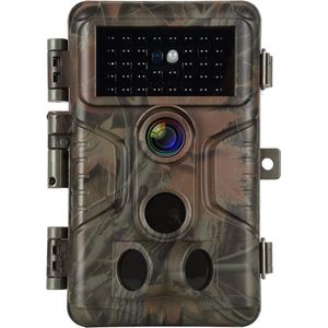 Equivera Wildcamera voor Buiten - Wildcamera met Nachtzicht - WiFi - Hoge Resolutie - Waterdicht - Wild Camera - Premium