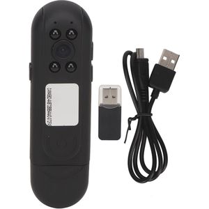 Mini Body Camera met Full HD 1080P, Draagbare Videorecorder voor Nachtzicht en Bewegingsdetectie