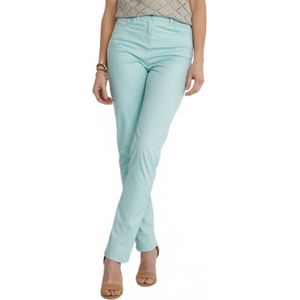 5-pocket stretch katoenen broek met rechte pijpen