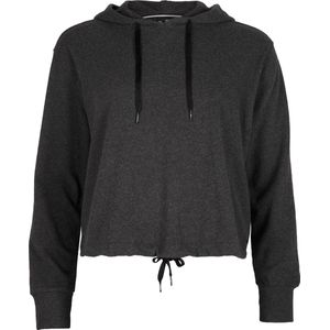 O'Neill Sweatshirts Women Soft-Touch Sweat Hoody Dark Grey Melee S - Dark Grey Melee 85% Katoen 15% Polyester