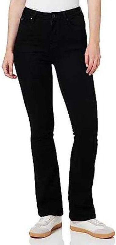 Pepe Jeansvoor vrouwen. PL204156XG1 Jean Dion Flare zwart (24/32), Casual, Katoen, Denim, Duurzaam