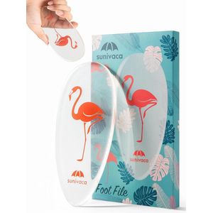 Glazen voetvijl eeltverwijderaar - Professionele pedicure tool voor zachte voeten