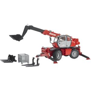 Bruder 2129 Manitou MRT 215 met Accessoires