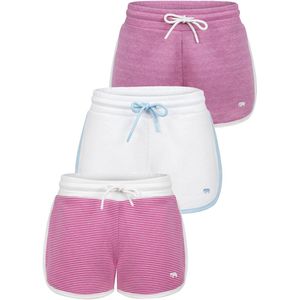 Felix Hardy - Jogger Short - Korte Broek - Fuchsia - 3 Pack Dames