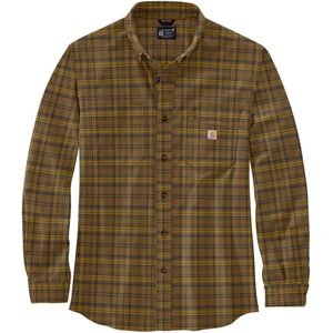 Carhartt - Rugged Flex - Flannel Shirt - Oak Brown - Heren (valt als M)