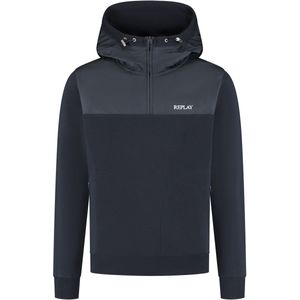 Replay Half-Zip Hoodie Heren - Maat L