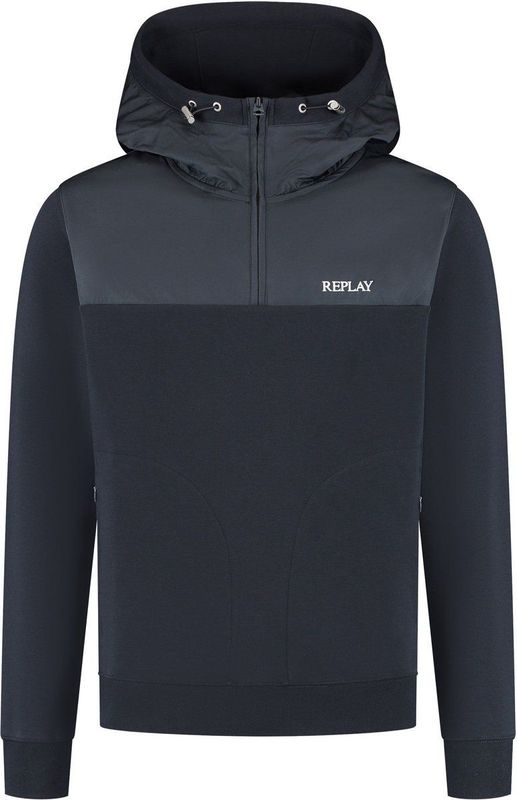 Replay Half-Zip Hoodie Heren - Maat L