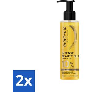 Syoss - Beauty Elixir - Haarolie - Voedt & Glanst - 100 ml - Voordeelverpakking - 2 stuks