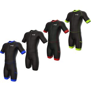 Heren Triathlon Pak Korte Mouw Aero Tri Suit