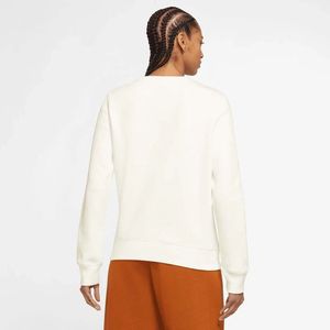 NIKE - Sportswear Phoenix Fleece - Sport T-shirt - Lichtgrijs - Lange Mouw Dames