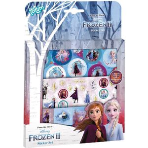 Disney Frozen Totum Sticker Set 3 stickervellen en speeldecor - Stickers Knutselen creatief stickers prinsessen Elsa Olaf Anna