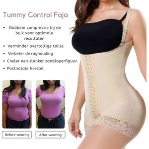 Shapewear bodysuit - Faja - Corrigerend ondergoed- Stevige buikcontrole - Body shaper - Waist trainer - korset