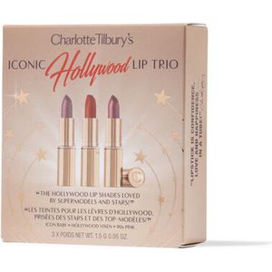 Charlotte's Iconic Hollywood Lip Trio - Lipstick Set - Giftset