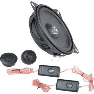Ground Zero GZIC 400FX - Autospeakers - Speakerset Compo 10cm - Ondiepe luidsprekers - Shallow fit - 100 Watt