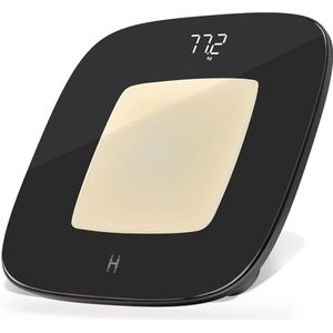 Milieuvriendelijke Badkamerweegschaal met Nachtlampje en Bewegingsdetectie - Nauwkeurig Digitaal Display in Kilogram/Pond