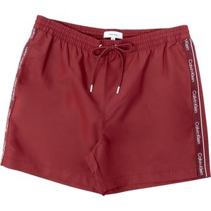 Calvin Klein Medium Drawstring Heren Zwembroek - Cordovan - Maat L