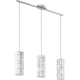 EGLO Bayman - Hanglamp - 3 Lichts - Wit, Chroom