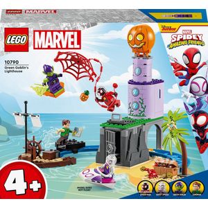 LEGO Marvel Team Spidey bij de Vuurtoren van Green Goblin Set - 10790