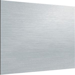 Aluminium keuken spatwand voor fornuis 90x70 cm