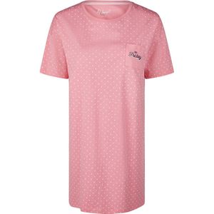 By Louise Dames Nachthemd Korte Mouw Bloemenprint - Maat S