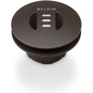 Belkin Flex Fit Ndesk 4 poort usb-hub