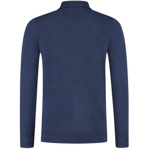 GENTS - Trui polokraag - Viscose Nylon - Blauw - Maat M/M