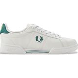 Fred Perry - B722 LEATHER - Lage Sneakers - Wit