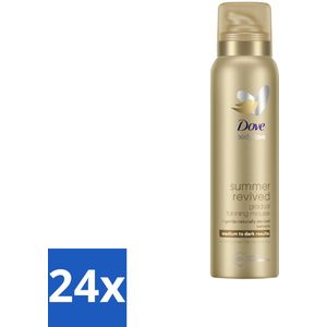 Dove – Bodymousse – Summer Revived Medium-Dark – 150 ml - Voordeelverpakking - 24 stuks