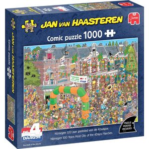 Jan van Haasteren - Nijmegen Vierdaagse special - 1000 stukjes - Puzzel - Legpuzzel - Nijmegen 4Daagse