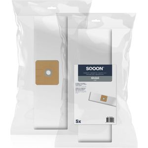 SQOON® - Ghibli AS6 Stofzuigerzakken - 5 stuks