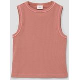 Top - Haltertop - Effen - Jersey - Mouwloos