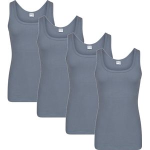 Beeren heren hemd - 4-pack - maat XL - steel grey