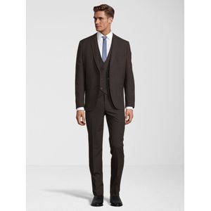 Steffen Klein - Driedelig Pak - Marineblauw - Met Vest