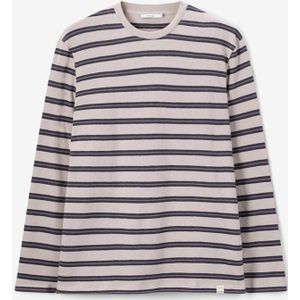 Sissy-Boy - T-shirt - Beige - Lange Mouwen - Slub Katoen