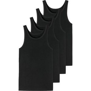 Heren onderhemd - Zwart - 4 Pack - Maat XL 8