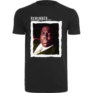 Mister Tee - Notorious Big Remember Heren T-shirt - L - Zwart