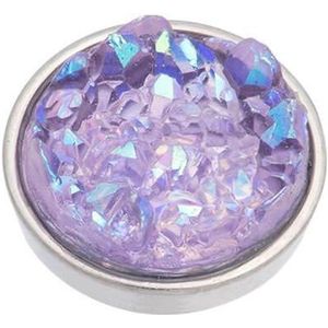 iXXXi-Jewelry-Top Part Drusy Purple-Zilver-dames--One size