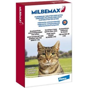 Milbemax - grote kat - 16 tabletten