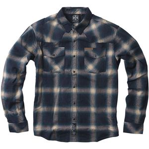 West Coast Choppers - Outlaw Flannel - Overhemd - Blauw - Lange Mouwen