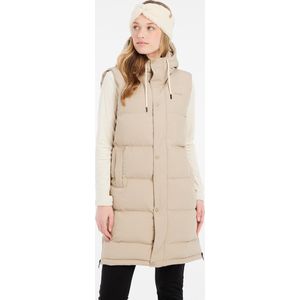 Protest - PRTMIASSY - Bodywarmer - Zwart - Mouwloos - Extra Lange Lengte