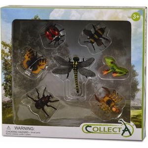 Collecta Insecten: Speelset In Giftverpakking  7-delig