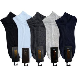 green-goose® Bamboe Sokken Luxe Donker | Maat 43-46 | 4 Paar Gemengde Kleuren | Zacht en Ademend